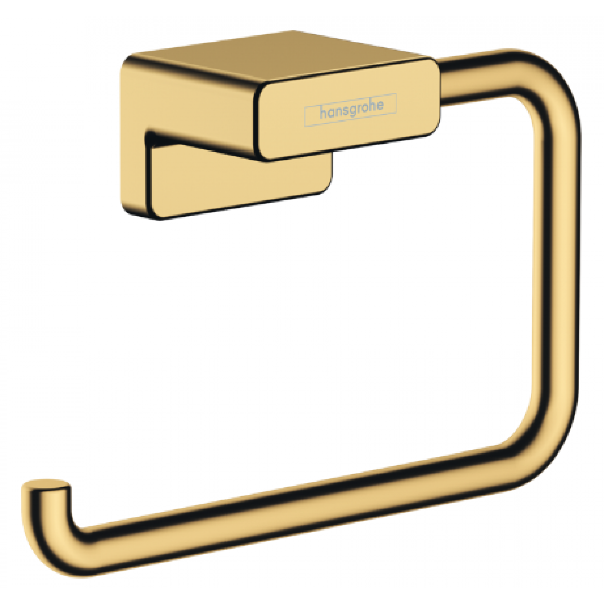 Hansgrohe AddStoris 拋光金色衛生紙架 (壁掛式/隱藏式固定)